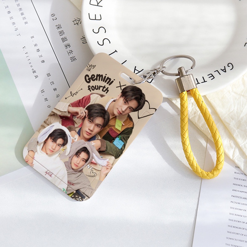 GeminiFourth MeenPing TutorYim BrightWin FirstKhaotung PondPhuwin SatangWinny Lanyards Card HOLDER