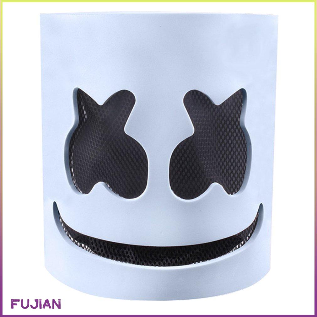 Marshmallow Dj Mask Hood Halloween Holiday Supplies Professional Fashion For Carnival Party Bar Nightclub [B/7]