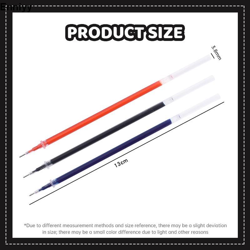 ✨✨Set 20 Ruột bút mực gel ngòi 0.5mm văn phòng phẩm LENG KENG màu đen đỏ xanh