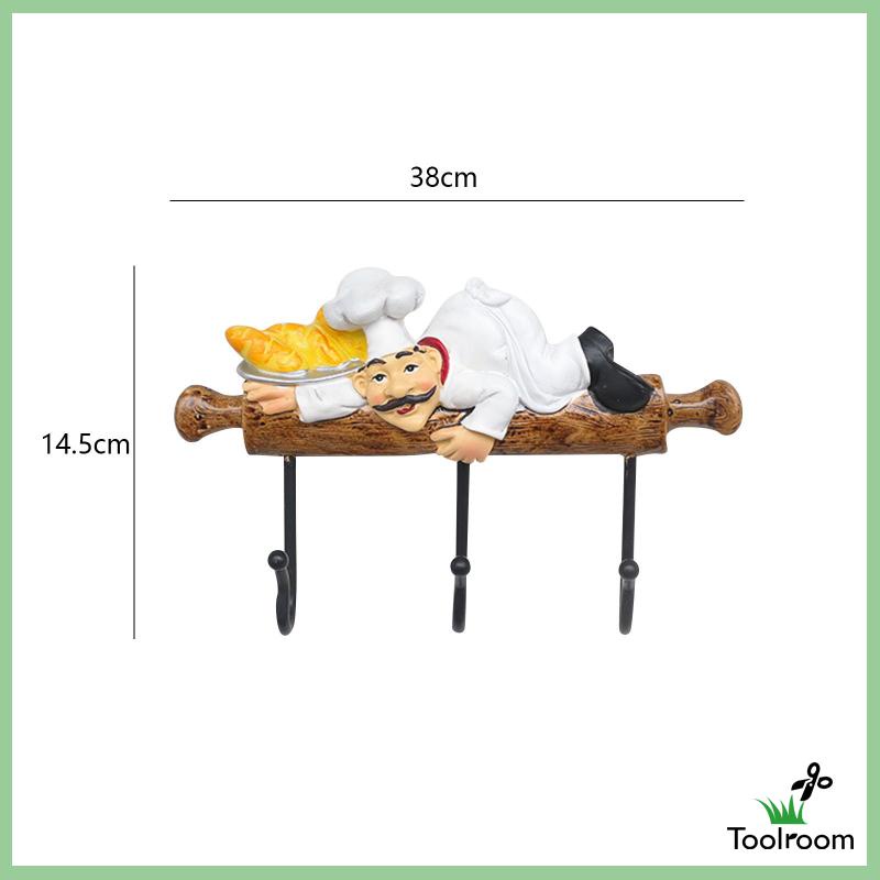 Móc Treo Khăn / Áo Khoác / Chìa Khóa Đa Ứng Dụng Cho Nhà Bếp