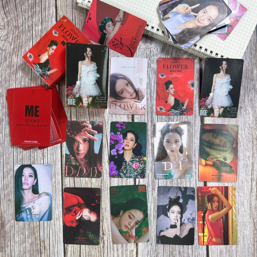 Blackpink Jisoo Solo Album《ME》Photocard Lomo Card Postcard