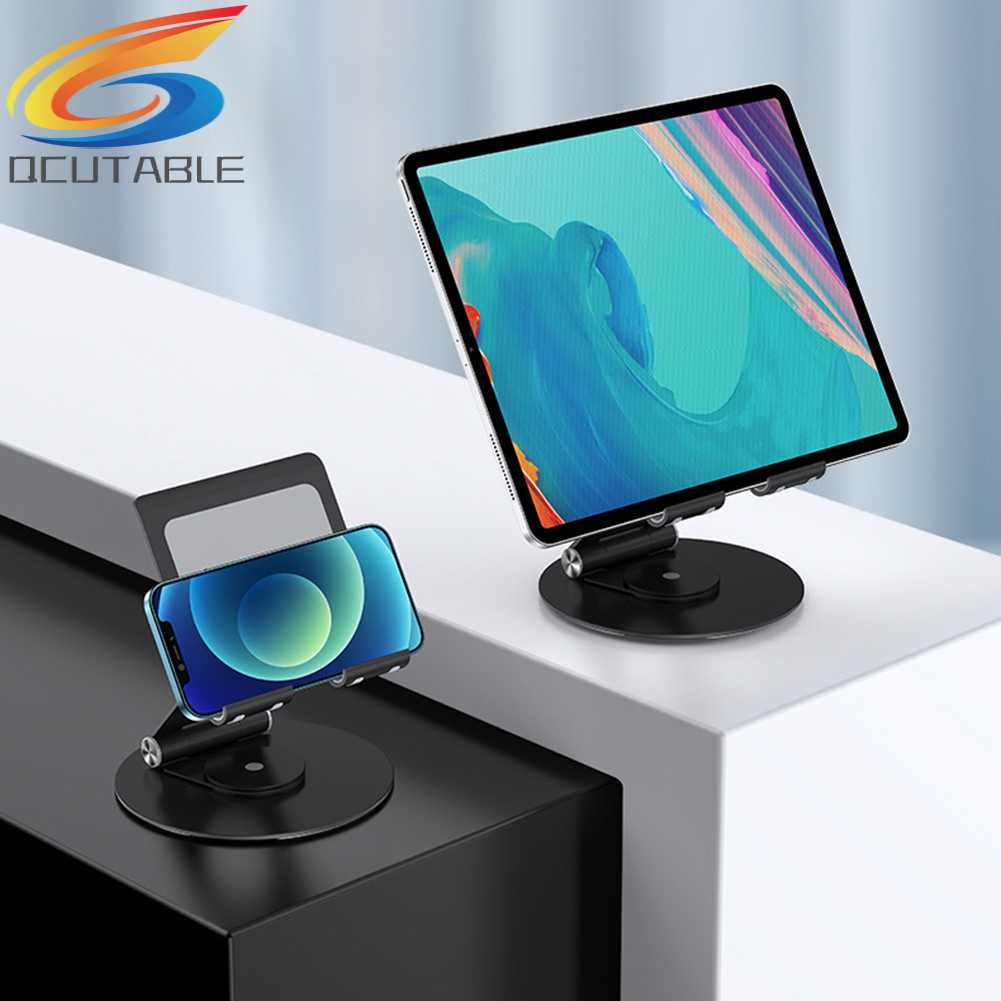 Giá Đỡ Máy Tính Bảng 7.9-12.9inch Xoay 360 Độ Có Thể Gập Lại Tiện Dụng