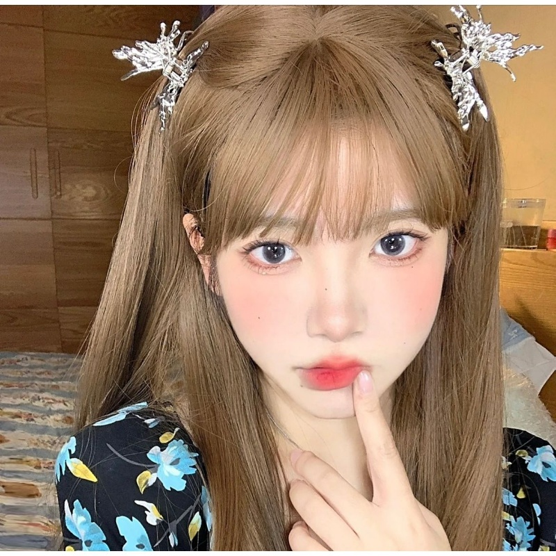 Kẹp Tóc Kim Loại Hình Bướm 3D