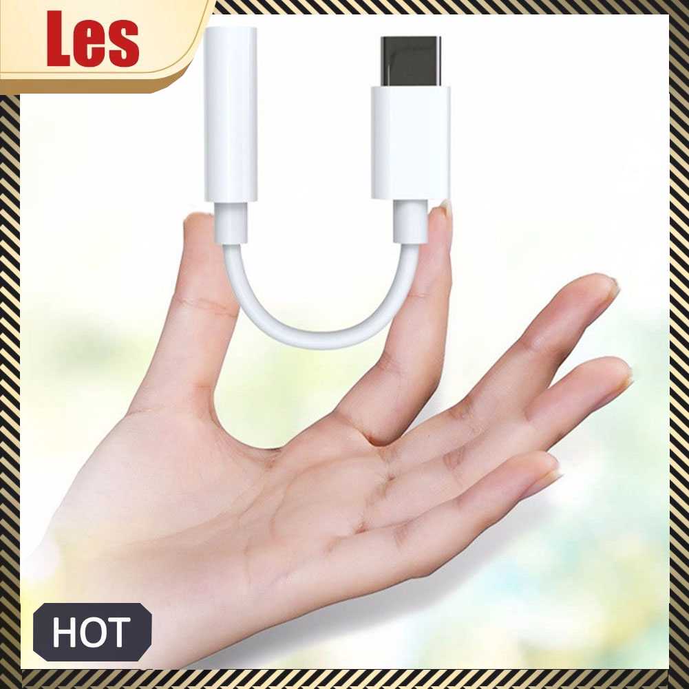 Cáp ChuyểN ĐổI 3.5mm Sang Type-C 10cm Sang 3.5mm Cho ĐiệN ThoạI