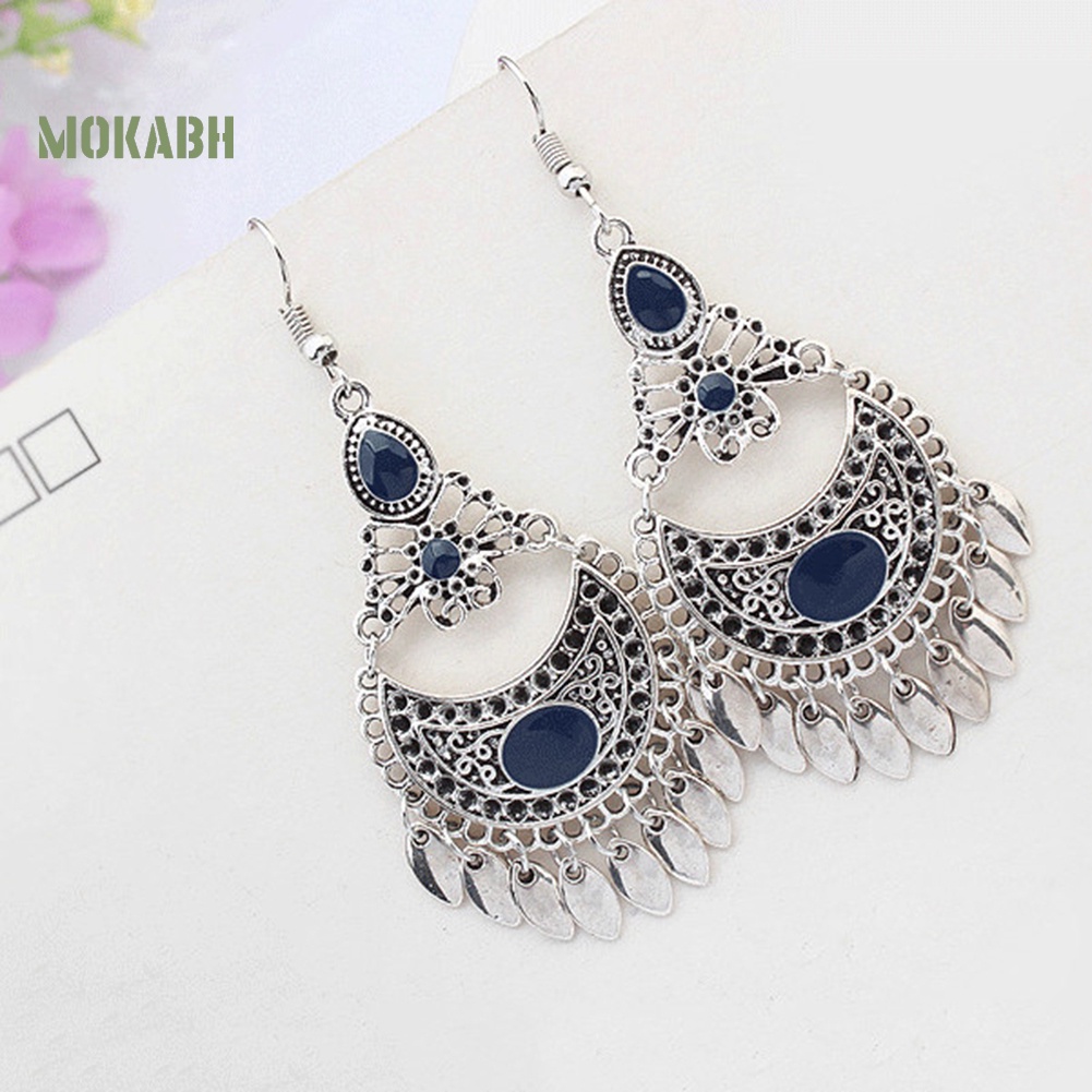 Bông Tai Dạng Móc Thiết Kế Đục Lỗ Thời Trang Sang Trọng Cho Nữ