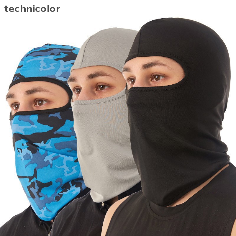 Khẩu Trang Balaclava Che Phủ Toàn Diện Khô Nhanh Dùng Khi Đi Xe Máy Mùa Hè