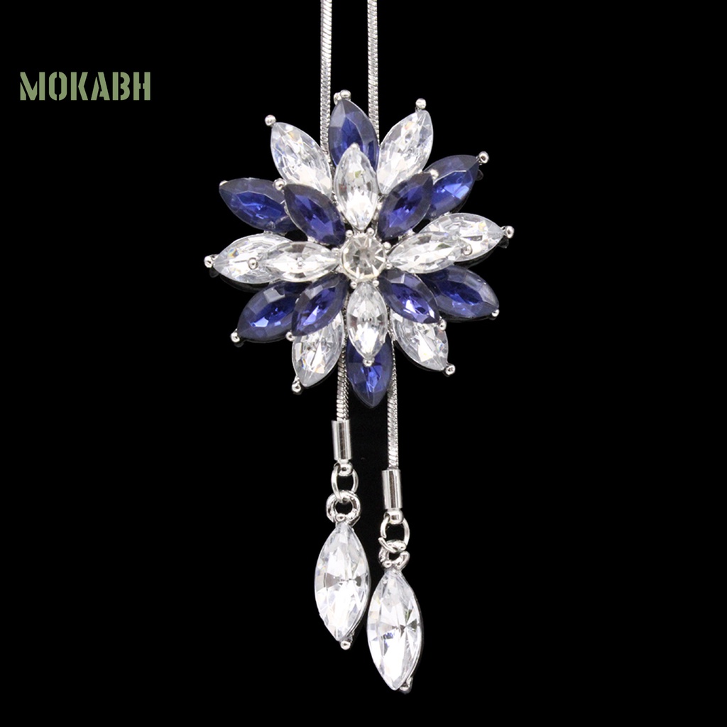 Vòng cổ Mặt Hình Bông Tuyết Đính Đá Xinh Xắn Cho Nữ