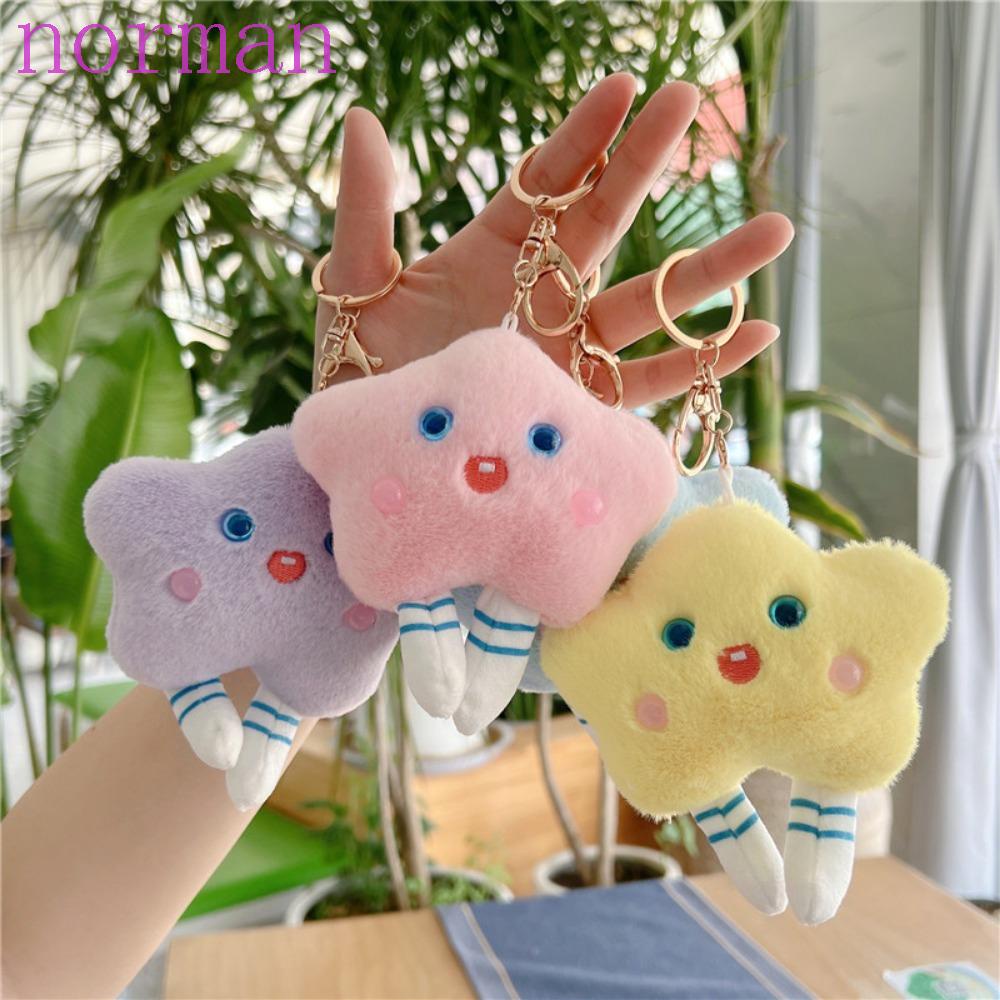 Móc Khóa Hình Ngôi Sao Nhồi Bông Dễ Thương