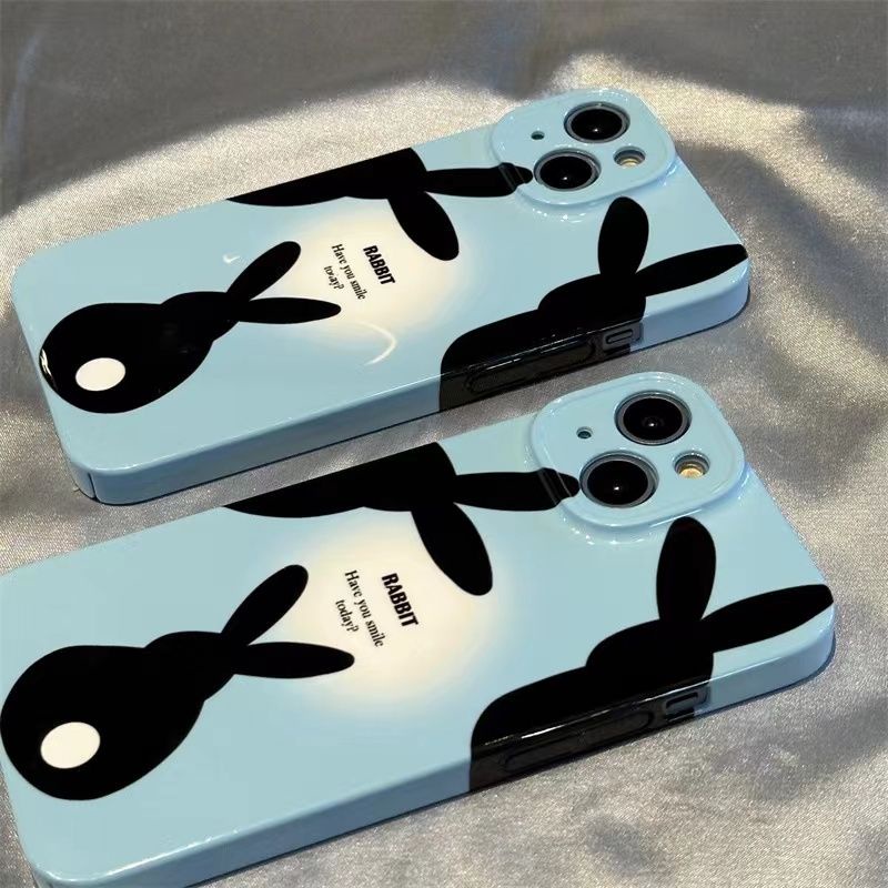 Ốp Điện Thoại Cứng Họa Tiết Hoạt Hình Chú Thỏ Dễ Thương Cho iPhone13promax 11 1214pro