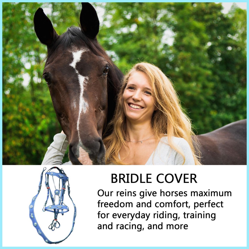 Dây Buộc Ngựa Và Dây Dẫn Bằng Da PU Cho Ngựa Unfettered Thiết Kế Tiện Dụng Thoải Mái