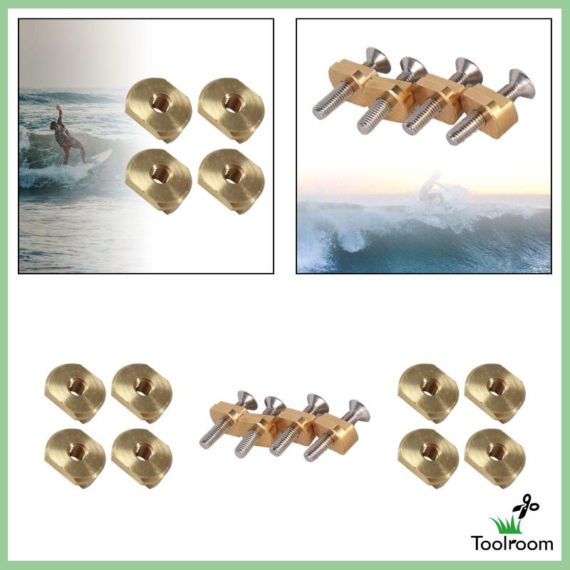 [Toolroom] Đai Ốc Chữ T Bằng Đồng Thau Cho Bảng Điều Khiển Hydrofoil