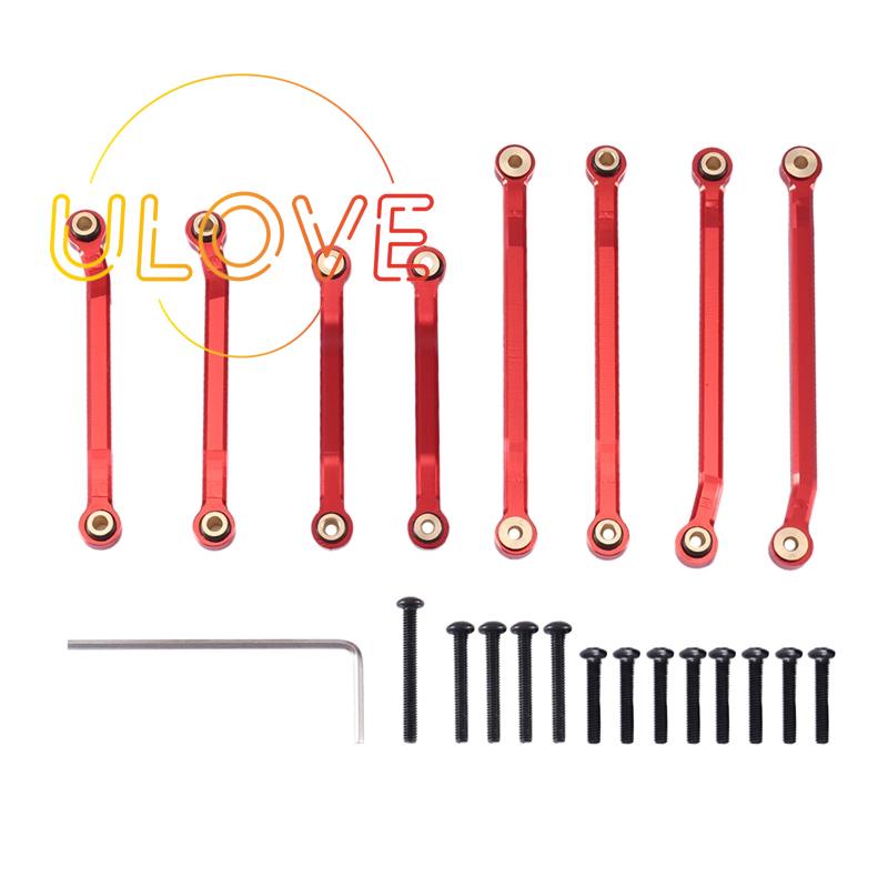 Set 8 Thanh Nối Nâng Cấp 9749 Bằng Kim Loại Cho Xe Điều Khiển Từ Xa Traxxas TRX4M 1 / 18