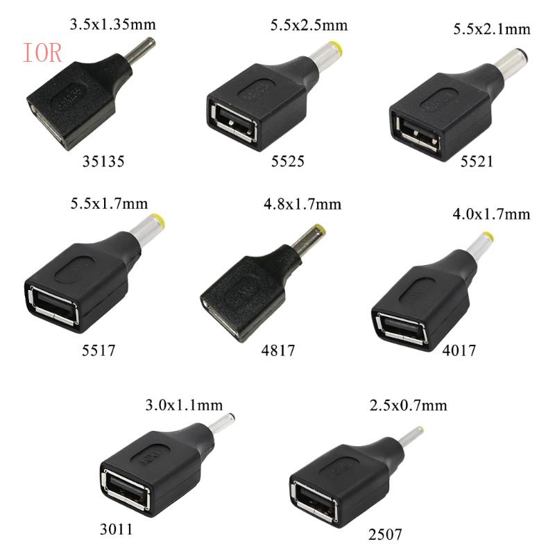 Đầu Chuyển Đổi USB Sang 2 5x0 7mm 4 0x1 7mm 5 5x2 5mm 5 5x2 1mm