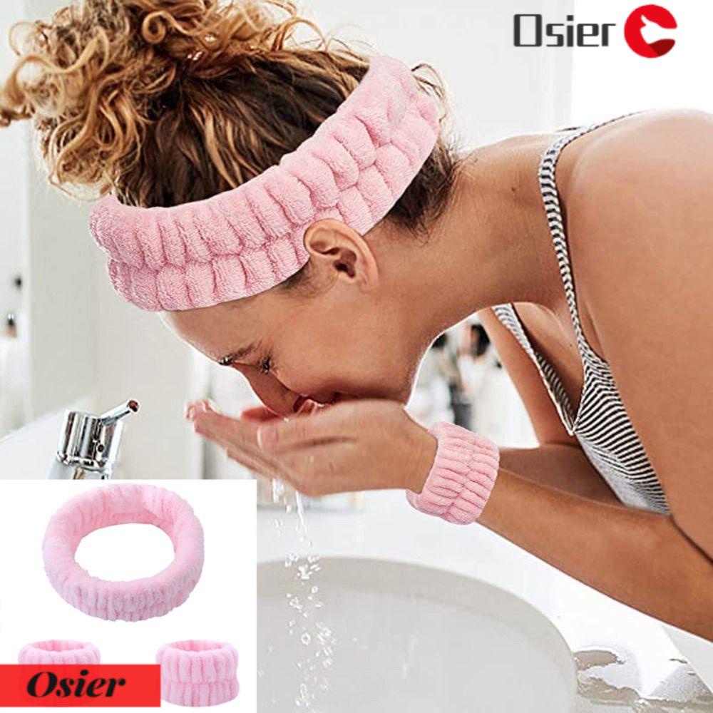 1 Băng Đô Mềm Màu Trắng Có Thể Tái Sử Dụng Dùng Khi Tập Yoga / Chạy Bộ / Chạy Bộ