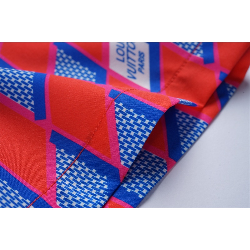 Áo Sơ Mi Ngắn Tay Họa Tiết Ca Rô Kim Cương Thời Trang Xu Hướng Mới Nhất L555V &amp; -