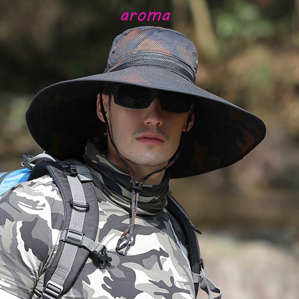 Mũ Tai Bèo Họa Tiết Rằn Ri Thoáng Khí Chống Tia UV Thời Trang Mùa Hè Cho Nam Sự Bảo Vệ