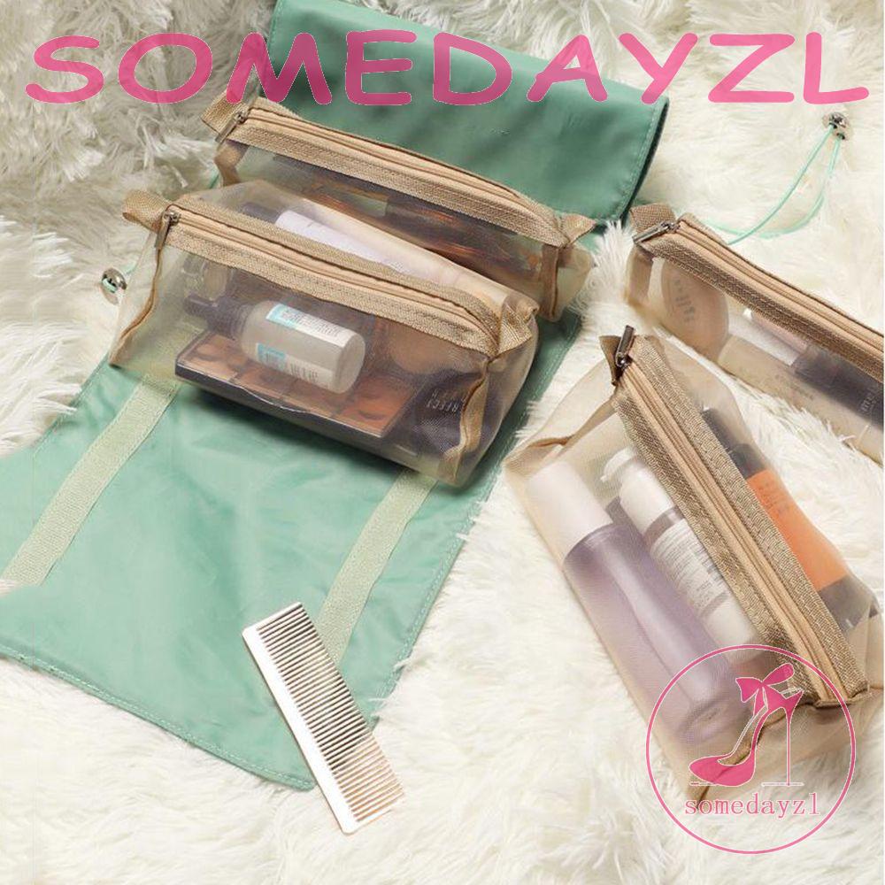 Túi Đựng Đồ Trang Điểm Sức Chứa Lớn 4 Trong 1 Tiện Dụng