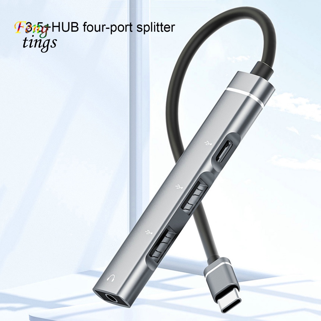 Bộ Chia Cổng Type C 480Mbps 4 Trong 1 Cho Điện Thoại