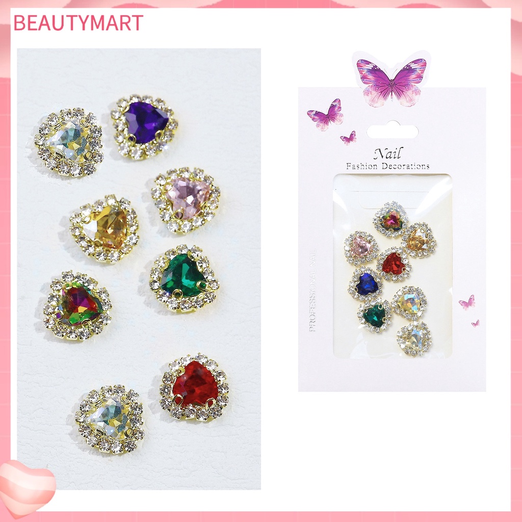 1 Túi Hạt Đá 3D Lấp Lánh Đa Năng Trang Trí Móng Tay Nghệ Thuật