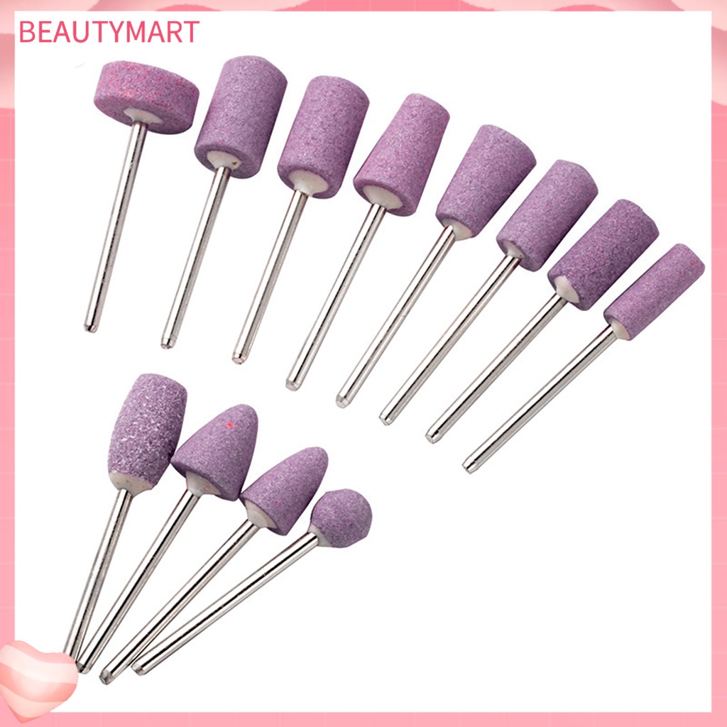 Set 12 Đầu Mài Móng Tay Hình Bánh Xe Độc Đáo