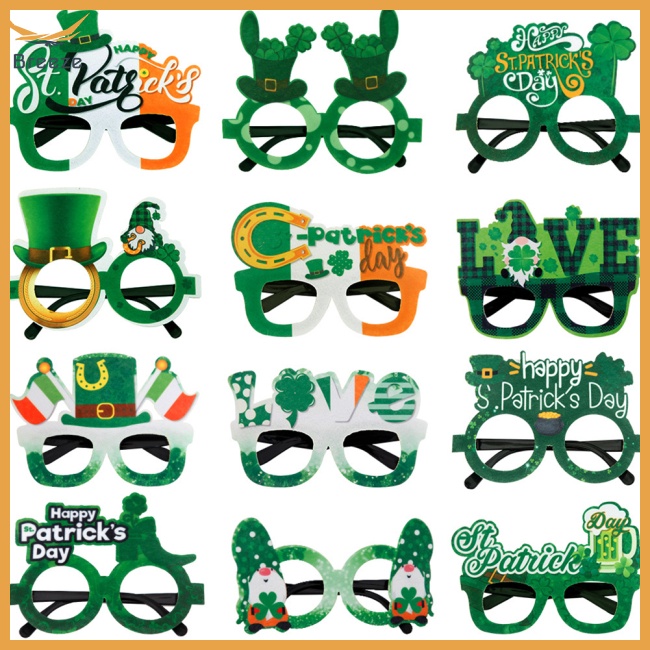 Mắt Kính Hóa Trang Chữ Lucky Xinh Xắn Dùng Trong Chụp Hình Ngày Lễ St Patrick