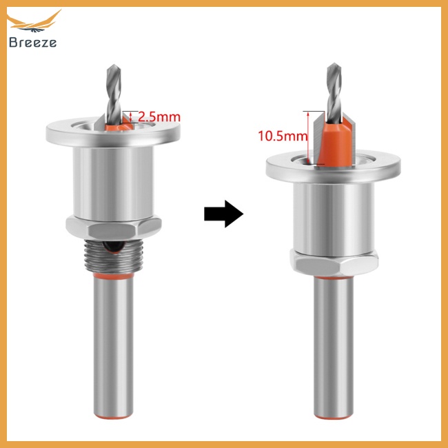 Mũi Khoan 8mm Điều Chỉnh Được Chuyên Dụng Cho Sản Phẩm Gỗ