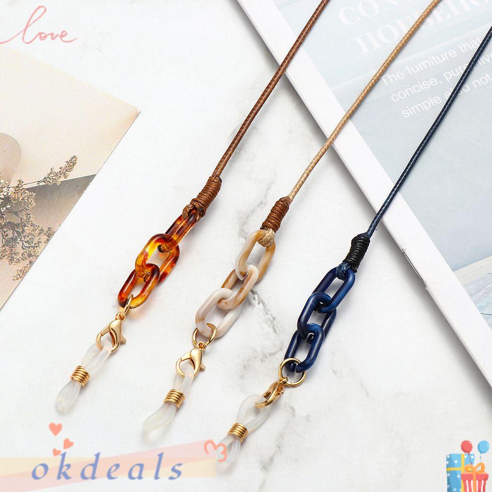 Dây Đeo Mắt Kính Chống Thất Lạc Họa Tiết Da Báo OKDEALS