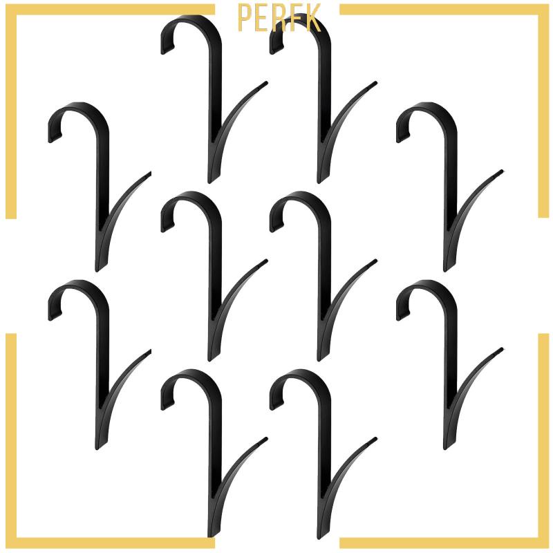 Set 10 Móc Treo Đồ Bằng Kim Loại Tiện Dụng Cho Phòng Ngủ / Tủ Quần Áo