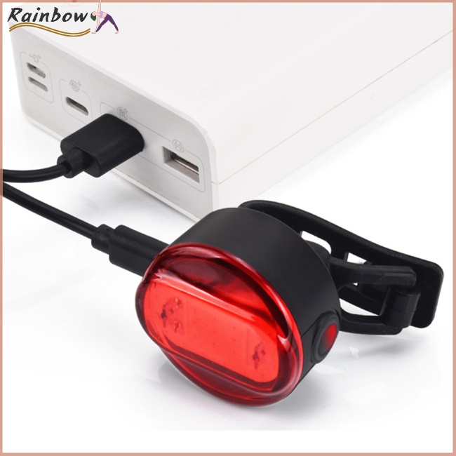 Đèn Cảnh Báo Chống Thấm Nước Có Thể Sạc Lại Gắn Đuôi Xe Đạp Leo Núi