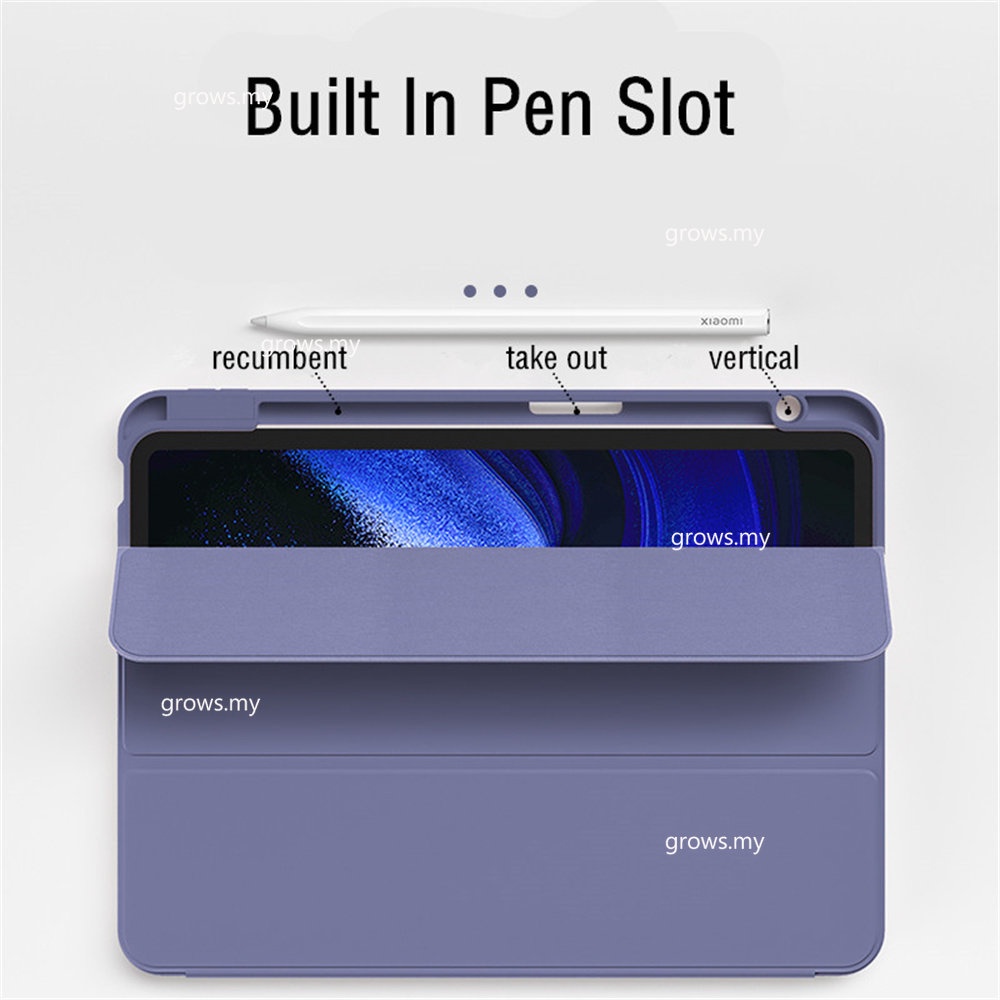 Bao Da Máy Tính Bảng Có Ngăn Đựng Bút Cho xiaomi redmi pad se 2023 mi pad 5 6 5pro 6pro 11 "/ redmi pad 10.61 mipad 6 5 pro