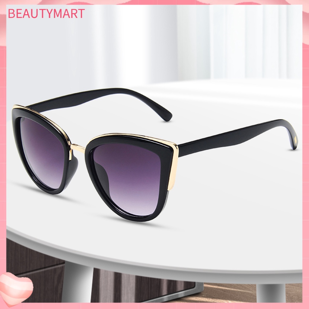 Kính Mát Gọng Mắt Mèo Dày In Họa Tiết Da Báo Kiểu Vintage Thời Trang Cho Nữ