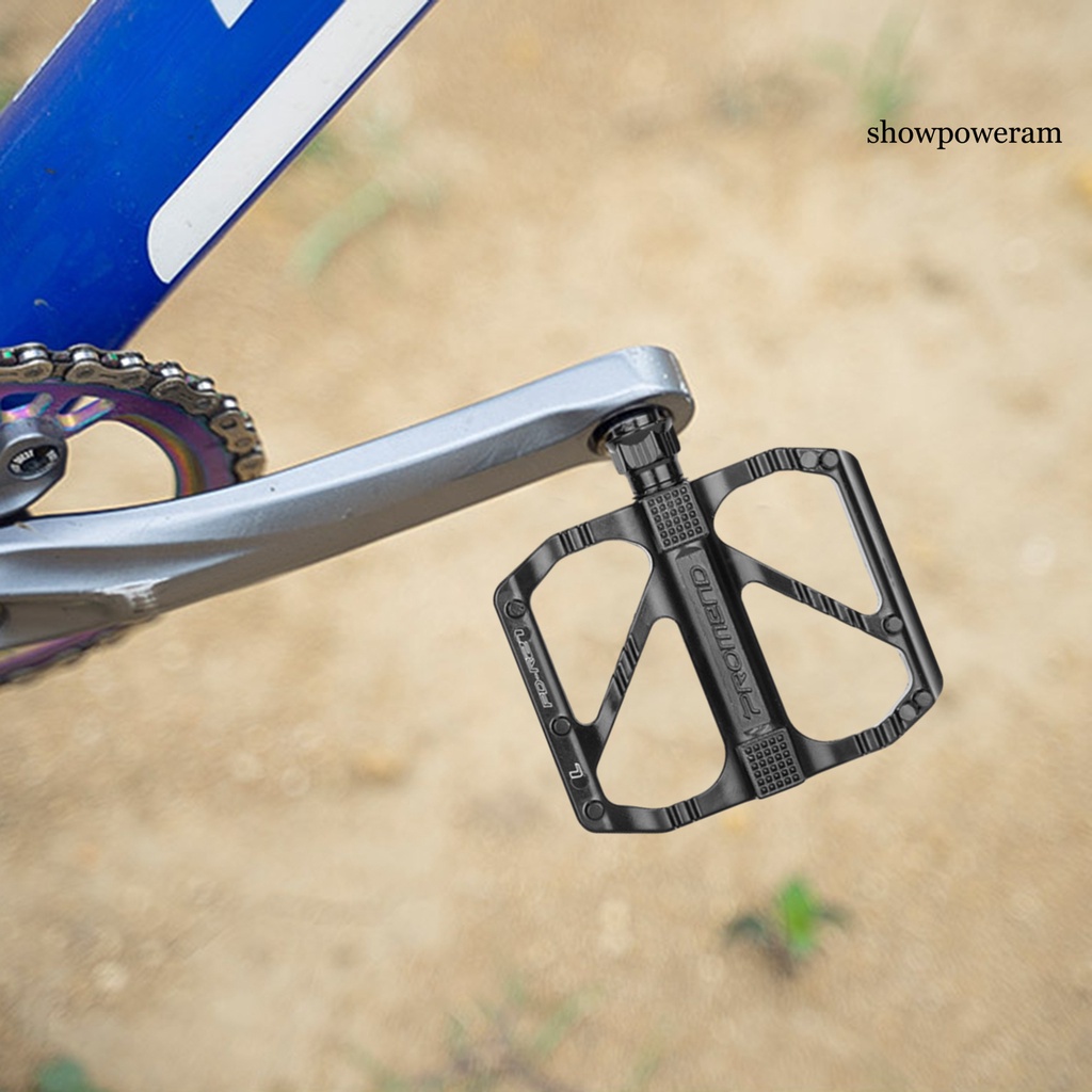 1 Cặp Bàn Đạp Xe Đạp Thiết Kế Rỗng Siêu Nhẹ Tháo Lắp Nhanh Chống Trượt Bằng Hợp Kim Nhôm