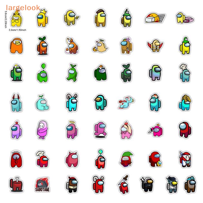 Set 100 Miếng Dán Dùng Trang Trí Ván Trượt / Guitar / Laptop / Vali Du Lịch