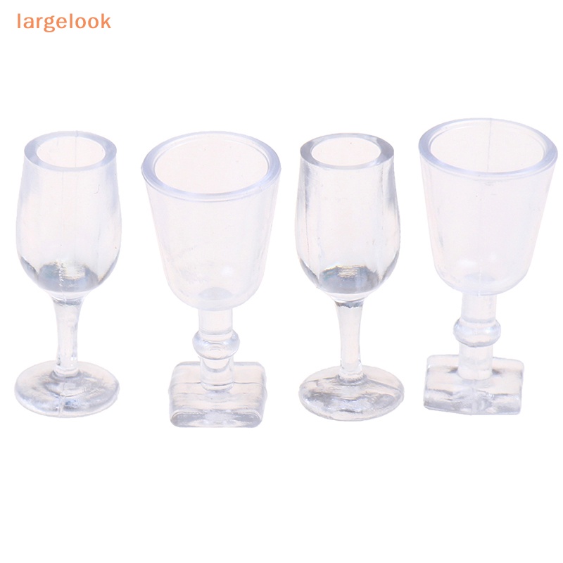 Set 4 Cốc Uống Nước Đồ Chơi Búp Bê Cỡ 1 / 12