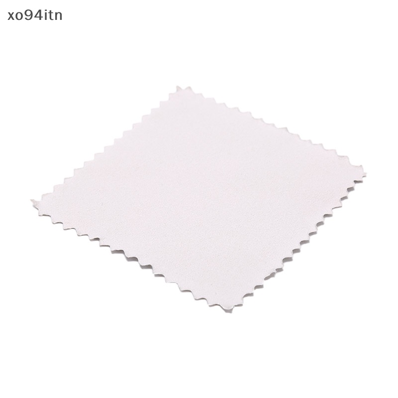 Tn Bộ 50 Khăn Lau Đánh Bóng Trang Sức Màu Bạc Chống Xỉn Màu