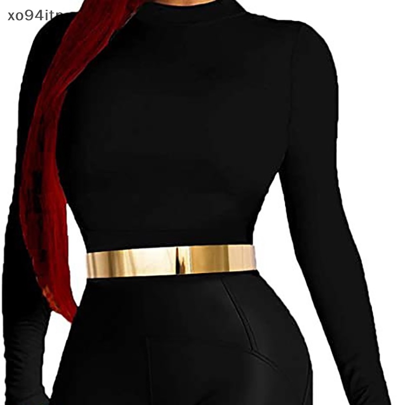 Thắt Lưng Nữ Kim Loại Mạ Vàng / Bạc Thời Trang