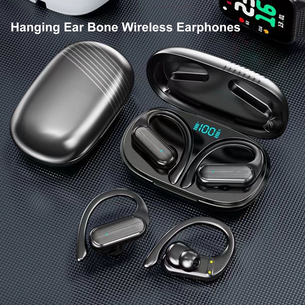 1 Cặp Tai Nghe Nhét Tai Không Dây Kết Nối Bluetooth Âm Thanh Nổi HiFi Giảm Tiếng Ồn Kèm Hộp Sạc