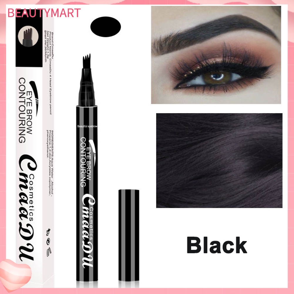 Bút Kẻ Mày CmaaDu Dạng Lỏng Lâu Trôi Chống Thấm Nước