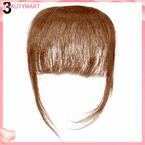 Tóc Mái Thẳng Mỏng Có Kẹp Phía Trước Thời Trang Cho Nữ