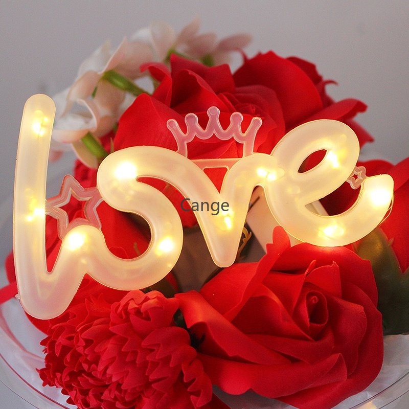 Dây Đèn LED Nhiều Màu Sắc Lãng Mạn Chống Thấm Nước Trang Trí Bánh Kem