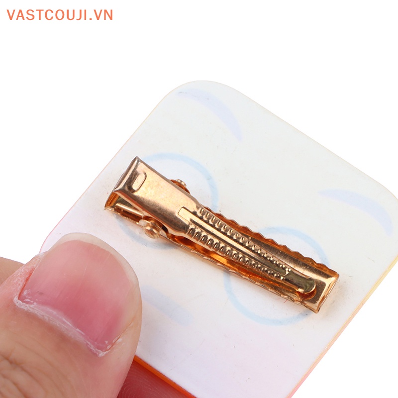 Set 3 Kẹp Tóc Hình Giọt Nước Biểu Tượng Cảm Xúc Dễ Thương