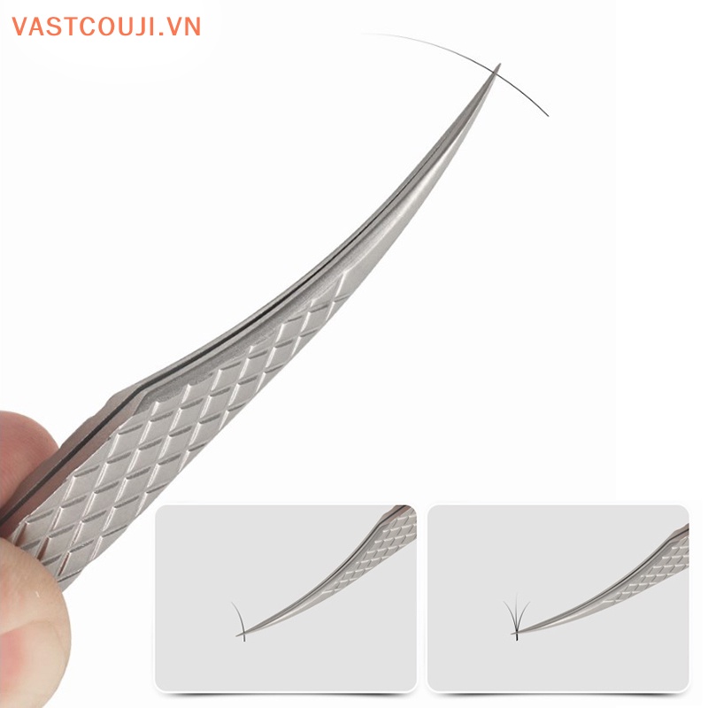 Nhíp Gắp Lông Mi Giả Bằng Thép Không Gỉ Tiện Dụng