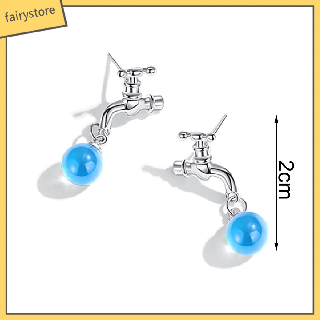 1 Đôi Bông Tai Hợp Kim Đính Pha Lê Giả Phong Cách Vintage