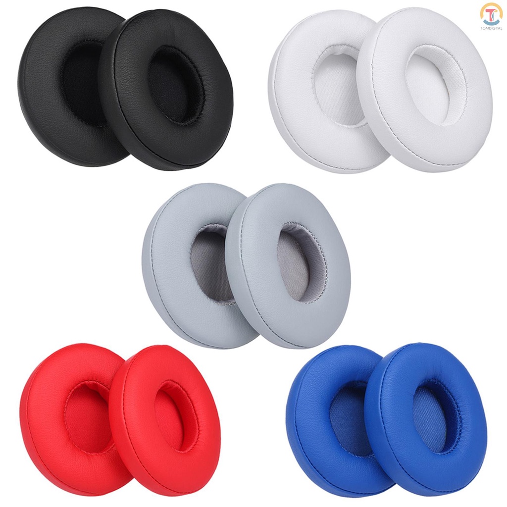 2 Mút Đệm Tai Nghe Màu Đen Thay Thế Cho Beats Solo 2 / 3