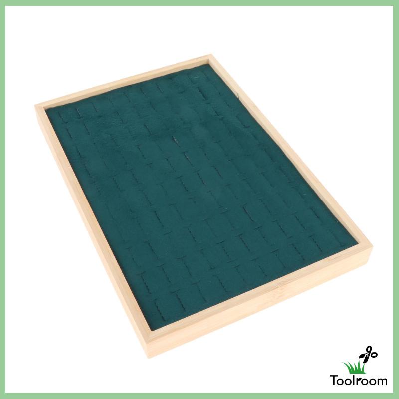 Khay Đựng Trang Sức / Vòng Đeo Tay / Ngăn Kéo Bằng Vải Flannel Có Thể Xếp Chồng Lên Nhau Tiện Dụng