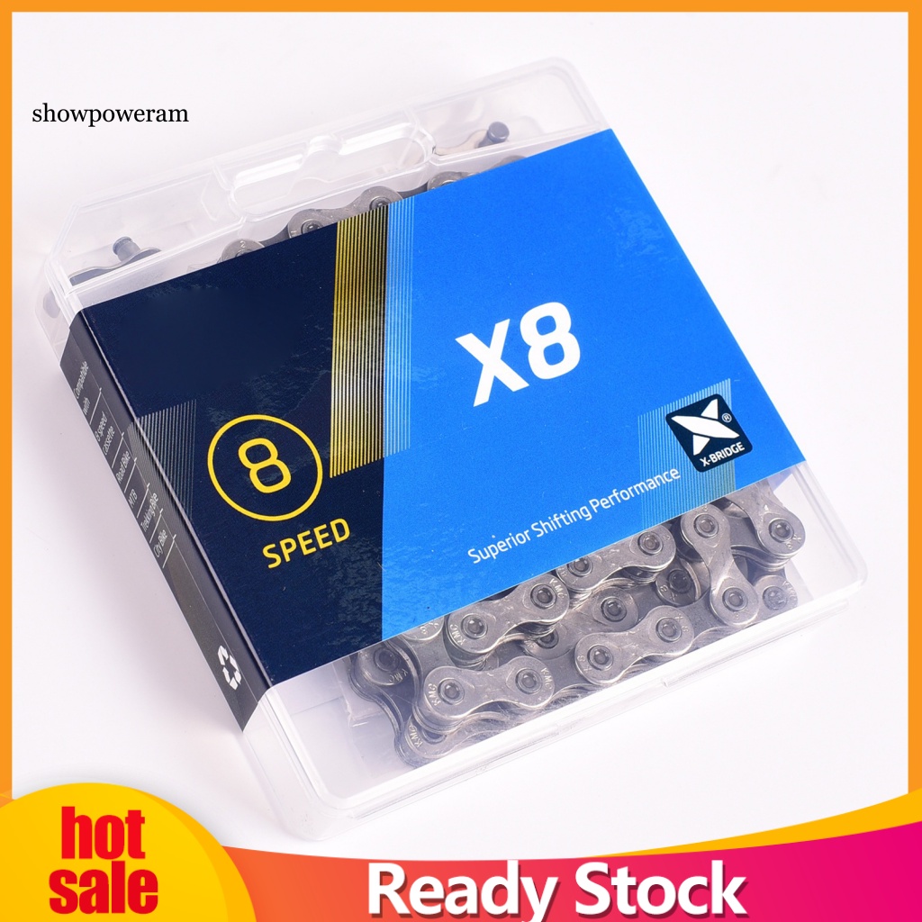 Dây Xích Xe Đạp Leo Núi 116 Mắt Tốc Độ 8 / 24 Siêu Nhẹ