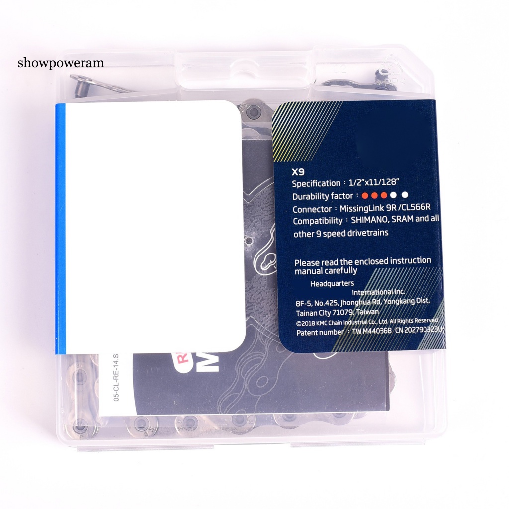 Dây Xích Xe Đạp Leo Núi 116 Mắt Tốc Độ 9 / 27 Siêu Nhẹ SPM