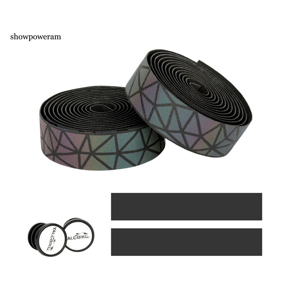Dây Quấn Tay Lái Xe Đạp Leo Núi Bằng Xốp EVA Giả Da Họa Tiết Tam Giác Chống Sốc