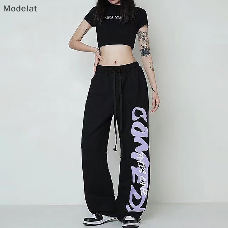 Mfc Quần Harem Dài Tới Mắt Cá Lưng Cao Dáng Rộng Thời Trang Mùa Hè Cho Nữ