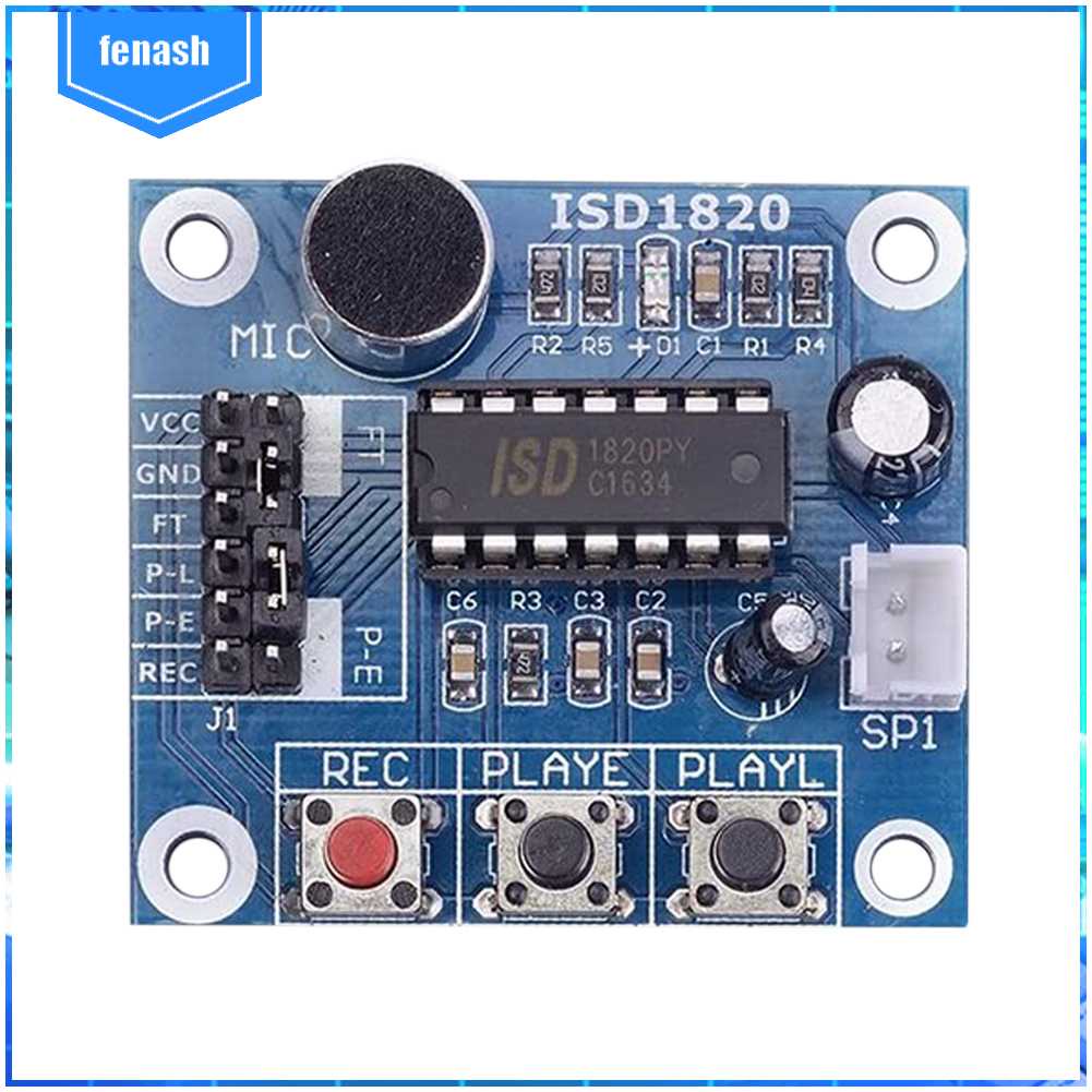 Mô Đun Ghi Âm Chuyên Nghiệp ISD1820 DC 3-5V